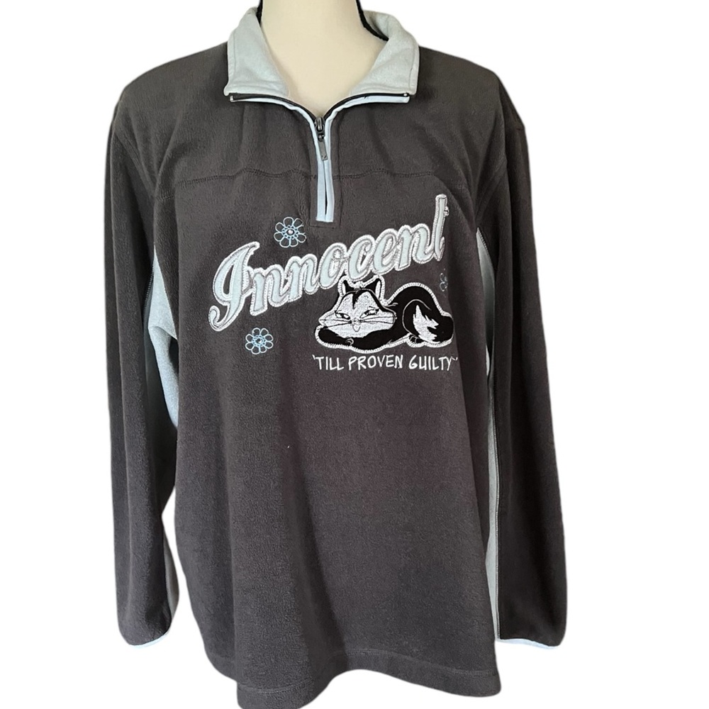VTG. Warner Bros.Entertainment Innocent till proven guilty Looney Tunes Sz. XL.